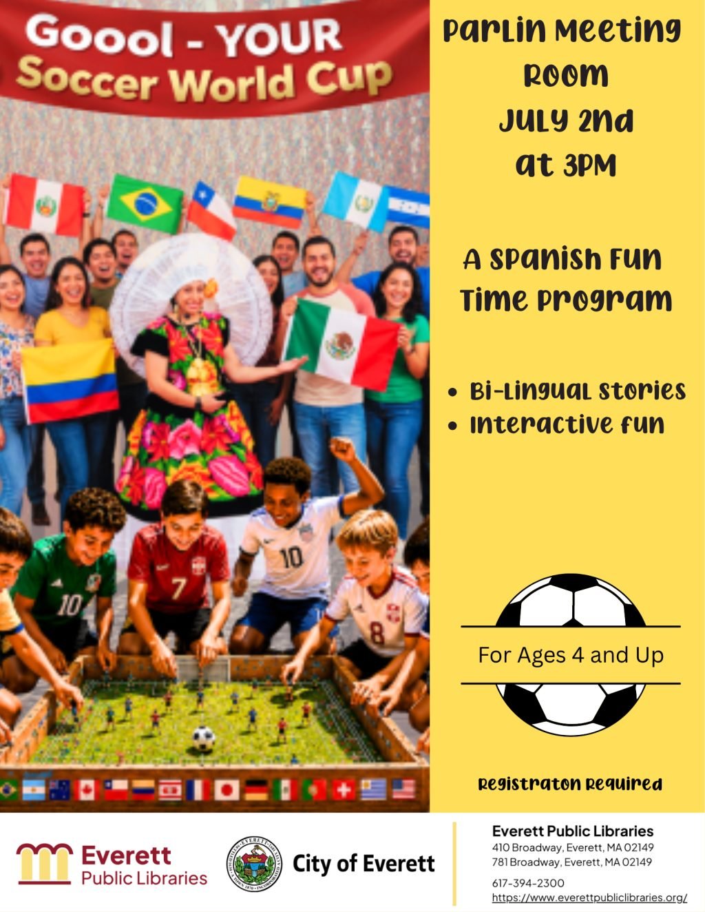 Goal! Your Soccer World Cup Experience